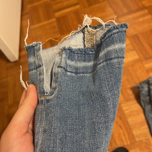 Raw Hem with Slit Banana Republic Jeans - Picture 3 of 3